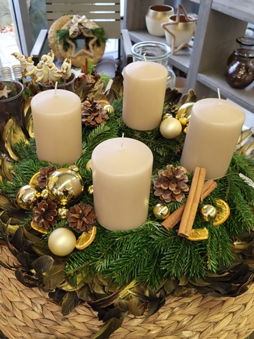 Weihnachtsdeko Blumenkränze Hannover